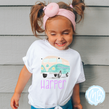 Load image into Gallery viewer, Retro Van Tee Tee | Toddler | Girl | Youth |
