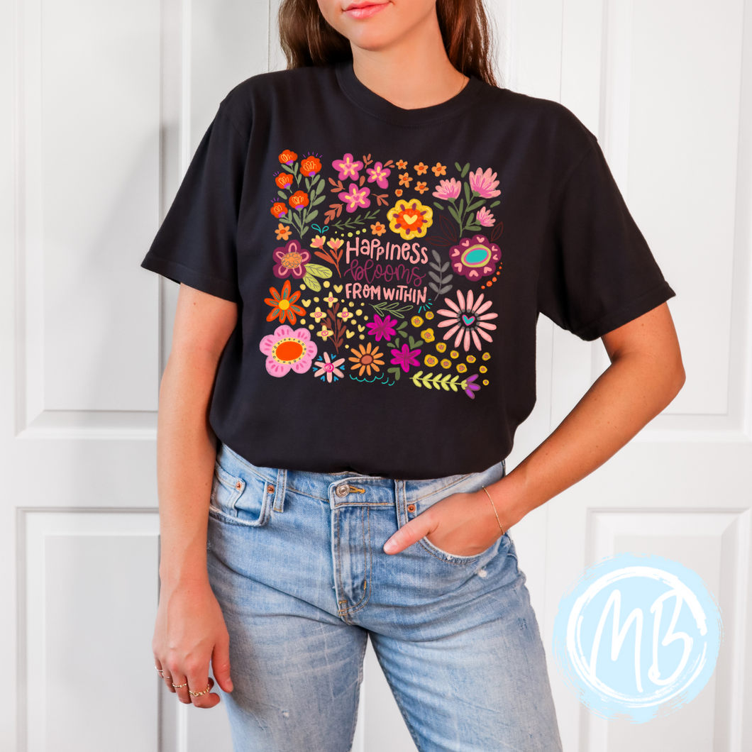 Happiness Blooms from Within