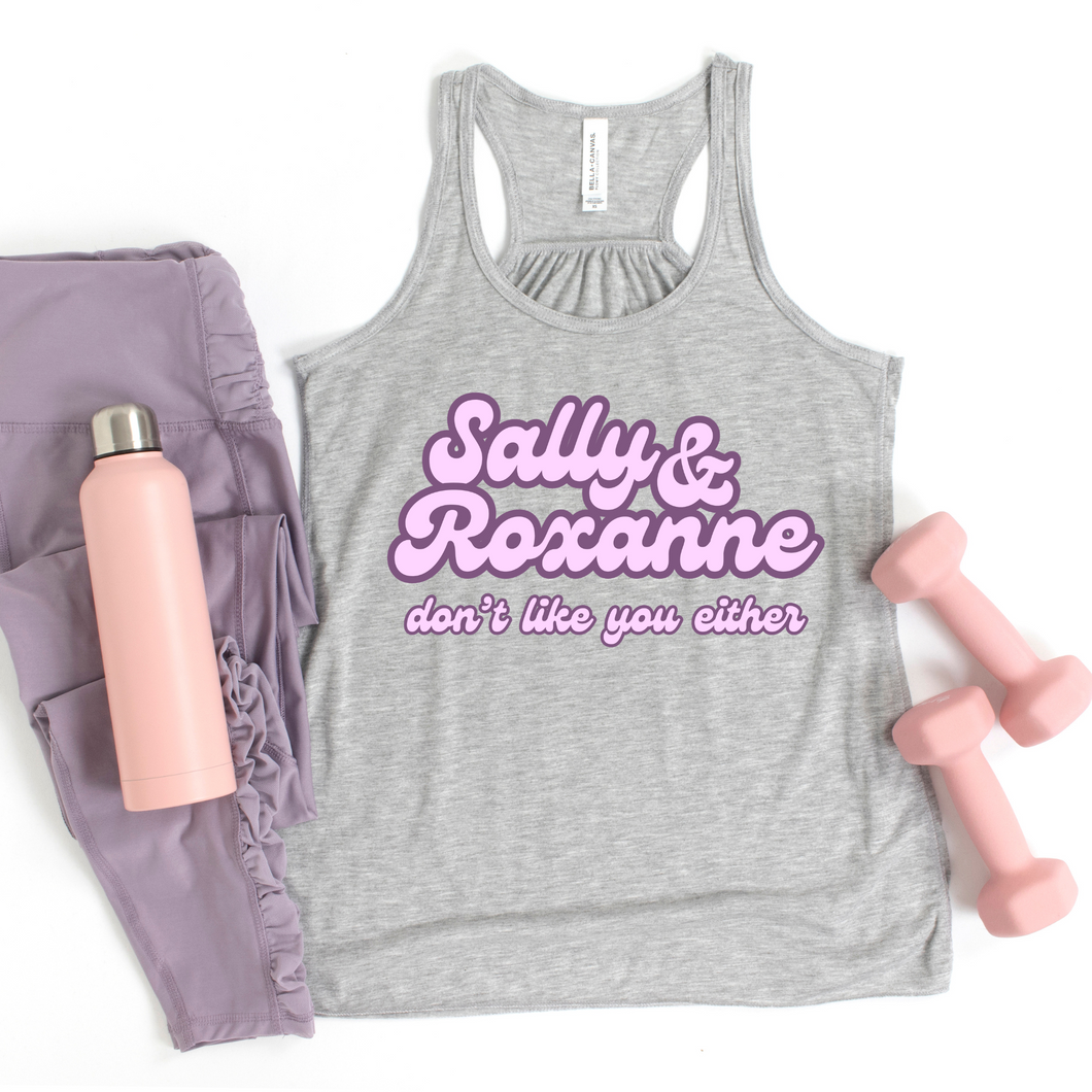 Sally & Roxanne Racer Back Tank