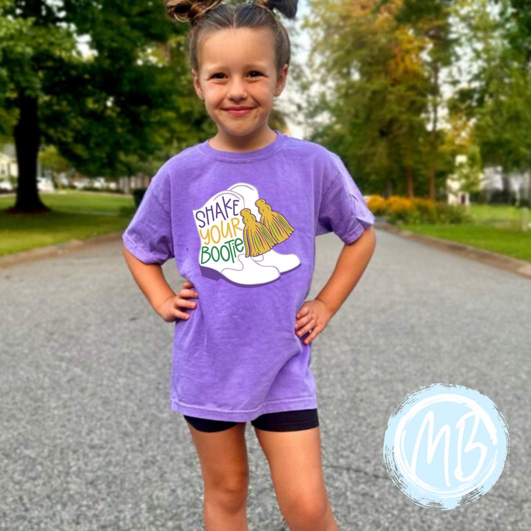 Shake Your Bootie Mardi Toddler & Youth Tee
