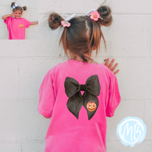 Load image into Gallery viewer, Jack-o-lantern Bow Tee
