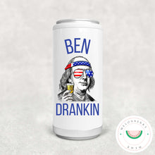 Load image into Gallery viewer, Ben Drankin Can Cooler, Tumbler or Travel Mug
