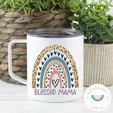 Load image into Gallery viewer, Blessed Mama Can Cooler, Tumbler or Travel Mug
