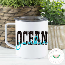 Load image into Gallery viewer, Ocean Junkie Can Cooler, Tumbler or Travel Mug
