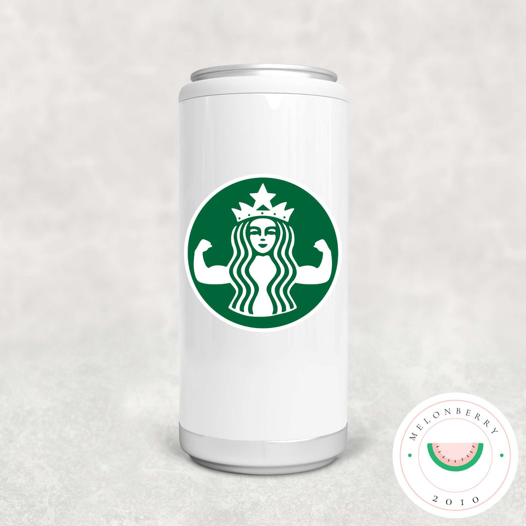 Strong Coffee Can Cooler, Tumbler or Travel Mug