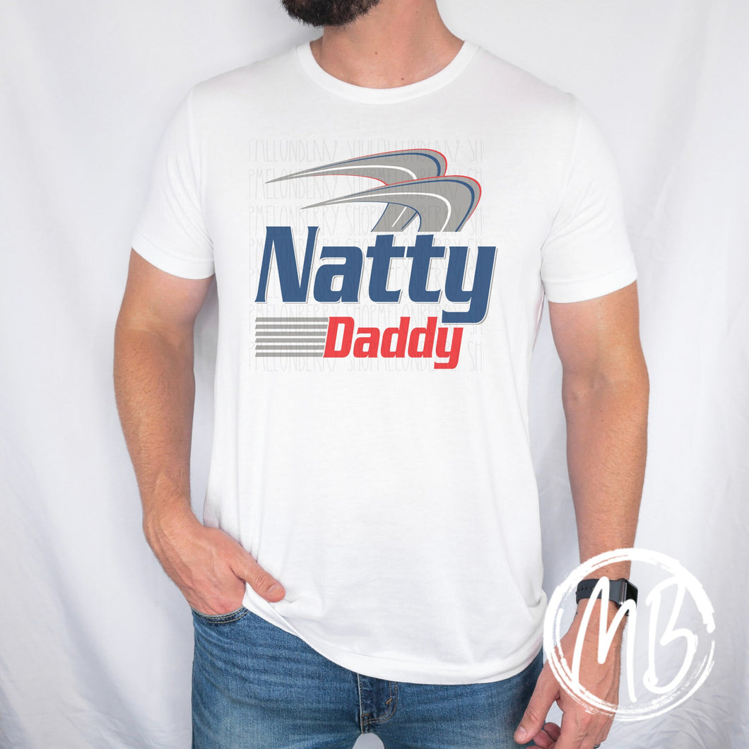 Natty Daddy Tee | Dad Life | Beer | Father's Day |