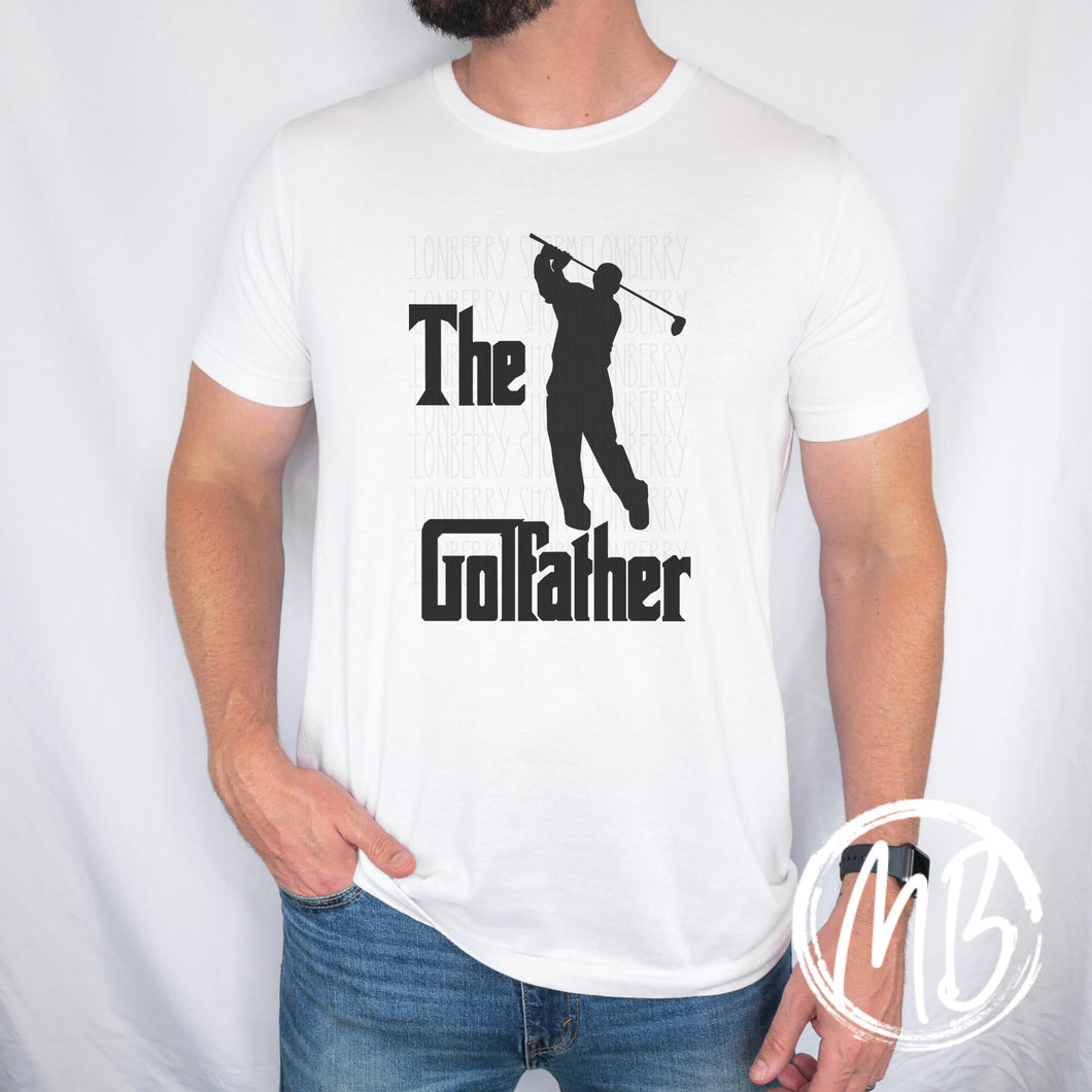 The Golfather Tee | Dad Life | Golf | Father's Day |
