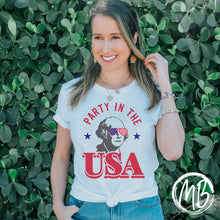 Load image into Gallery viewer, Party in the USA Tank or Tee | Patriotic | 4th of July | Memorial Day | USA |
