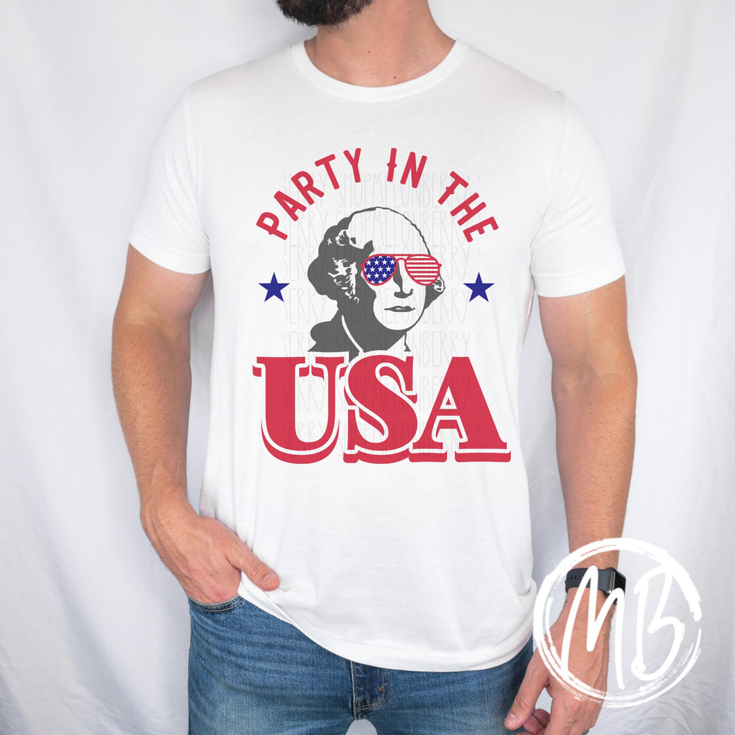 Party in the USA Tee | USA | Patriotic | Memorial Day | 4th of July |