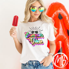 Load image into Gallery viewer, Summer Vibes Tank or Tee | Summer | Beach | Pool |
