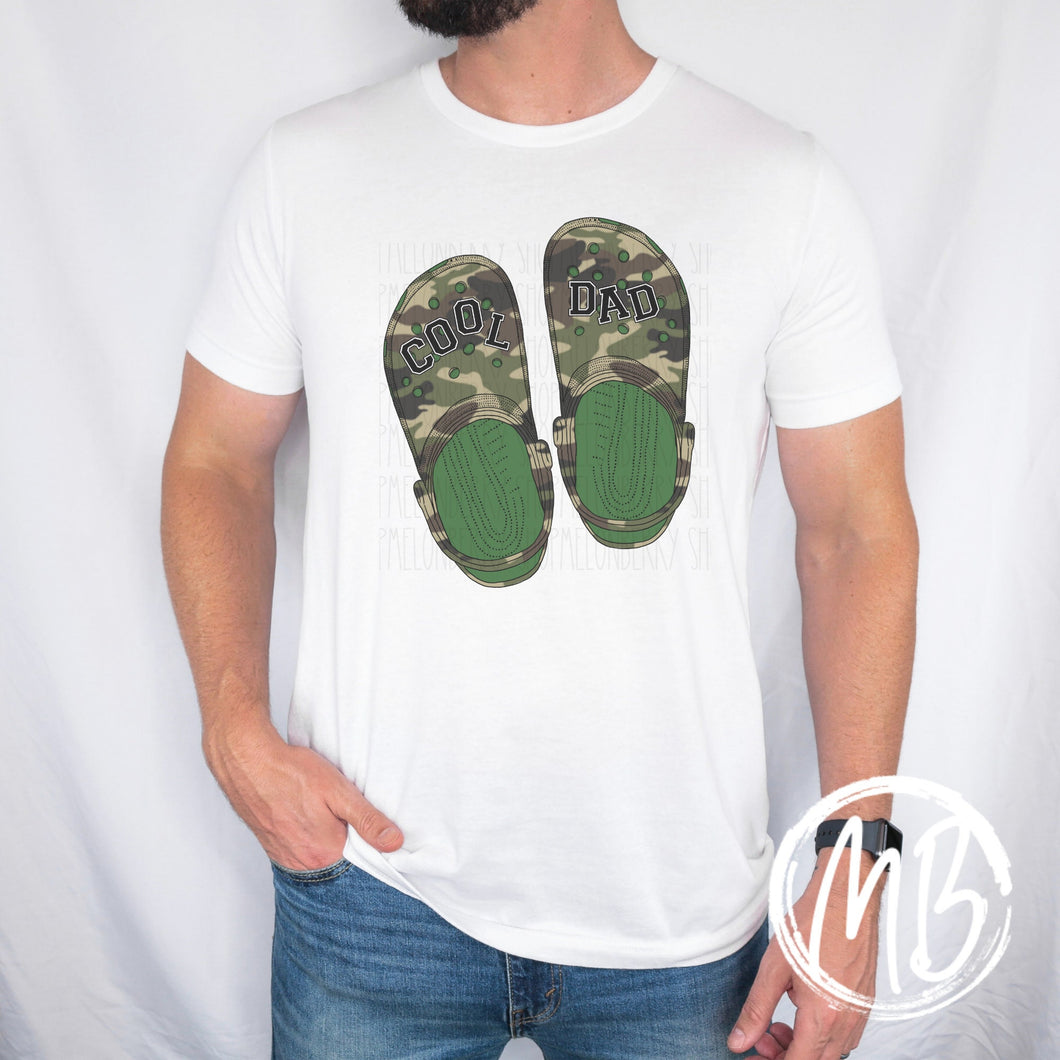 Cool Dad Tee | Dad Life | Camo | Father's Day |