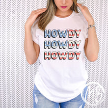 Load image into Gallery viewer, Howdy Tank or Tee | Summer Tee | Toddler Tee | USA | Youth Tee |

