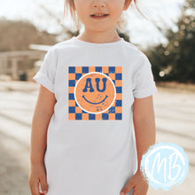 Load image into Gallery viewer, AU Retro Tee | Toddler | Baby | Girl | School Spirit | Football |
