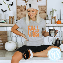 Load image into Gallery viewer, Fall Vibes Tee | Fall | Pumpkin Spice | Women&#39;s Tee | Short Sleeve | Long Sleeve |
