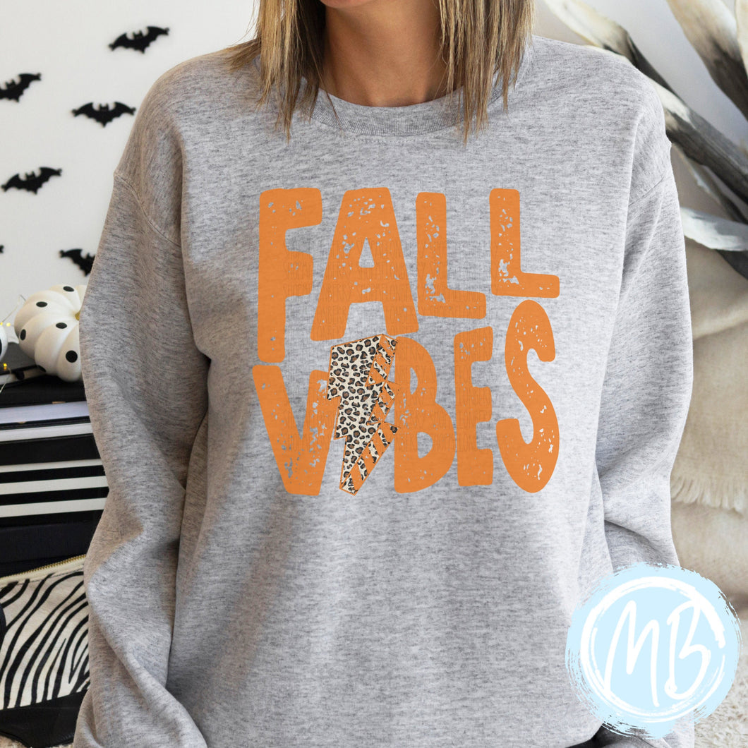 Fall Vibes Sweatshirt | Fall | Women's Sweatshirt | Pumpkin Spice |