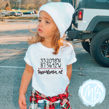 Load image into Gallery viewer, Tuscaloosa Coordinate Tee | Fall | Toddler | Baby | Girl | School Spirit | Football |
