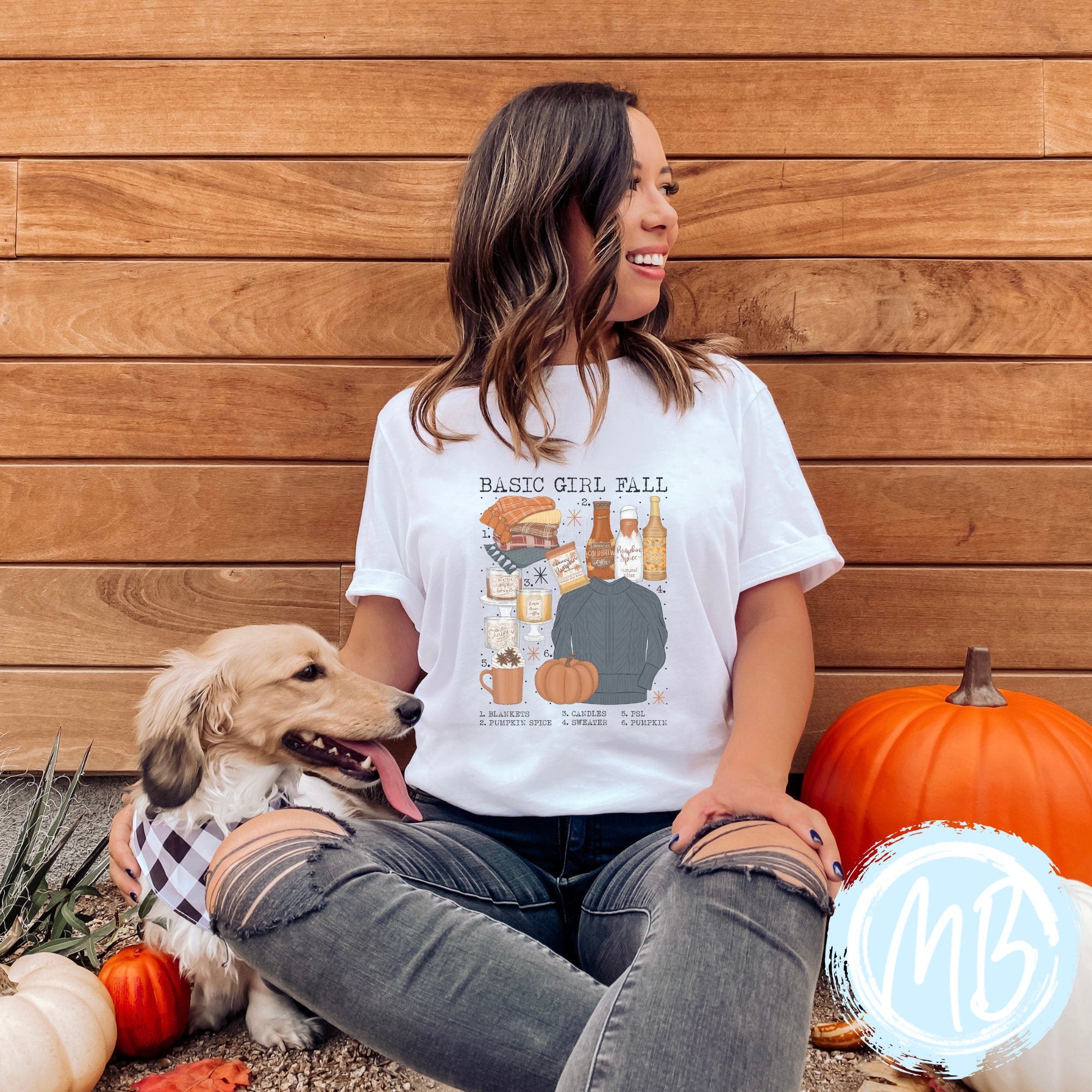 Basic Girl Fall Adult Tee