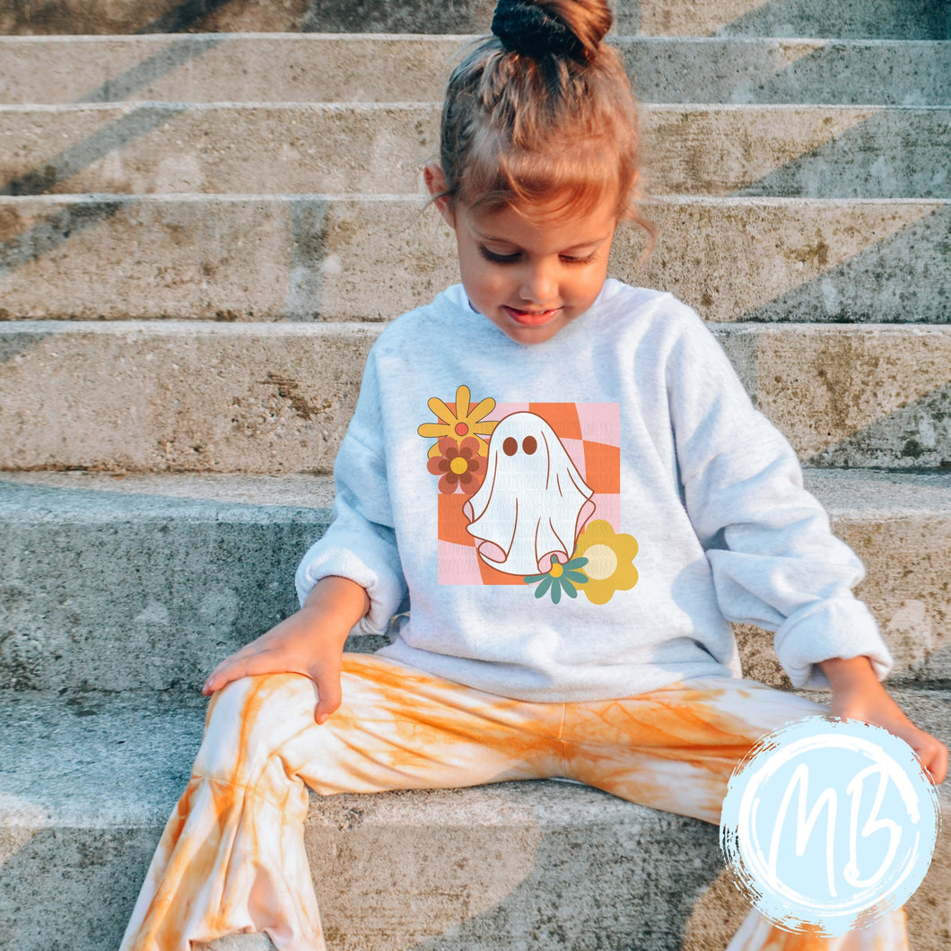 Goovy Ghost Sweatshirt | Fall | Toddler | Baby | Girl | Halloween |