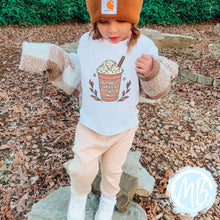 Load image into Gallery viewer, Pumpkin Spice and Everything Nice Tee | Fall | Toddler | Baby | Girl | Fall | Groovy | Retro |
