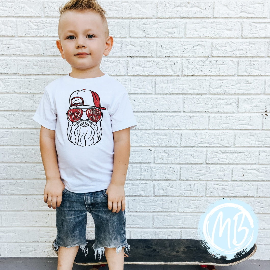 Cool Santa Tee | Christmas | Toddler | Baby | Boy | Santa |