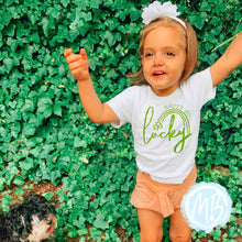 Load image into Gallery viewer, Happy Go Lucky Tee | Spring | Toddler | Baby | Girl | St. Patrick&#39;s Day |
