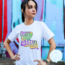 Load image into Gallery viewer, Louisiana Mardi Gras Youth &amp; Adult Tee
