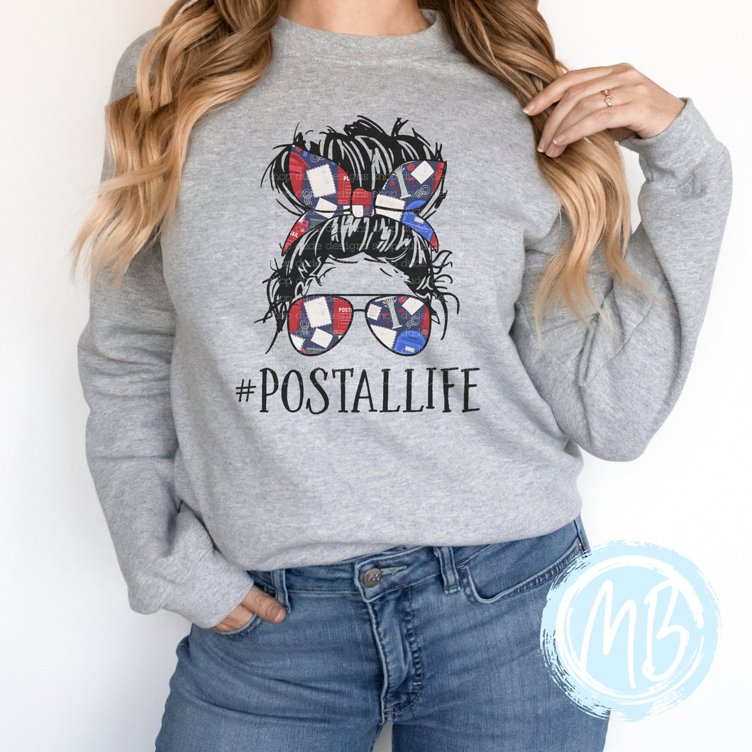 Postal Life Sweatshirt | Mail | Women's Sweatshirt | Mail Carrier | Postal |